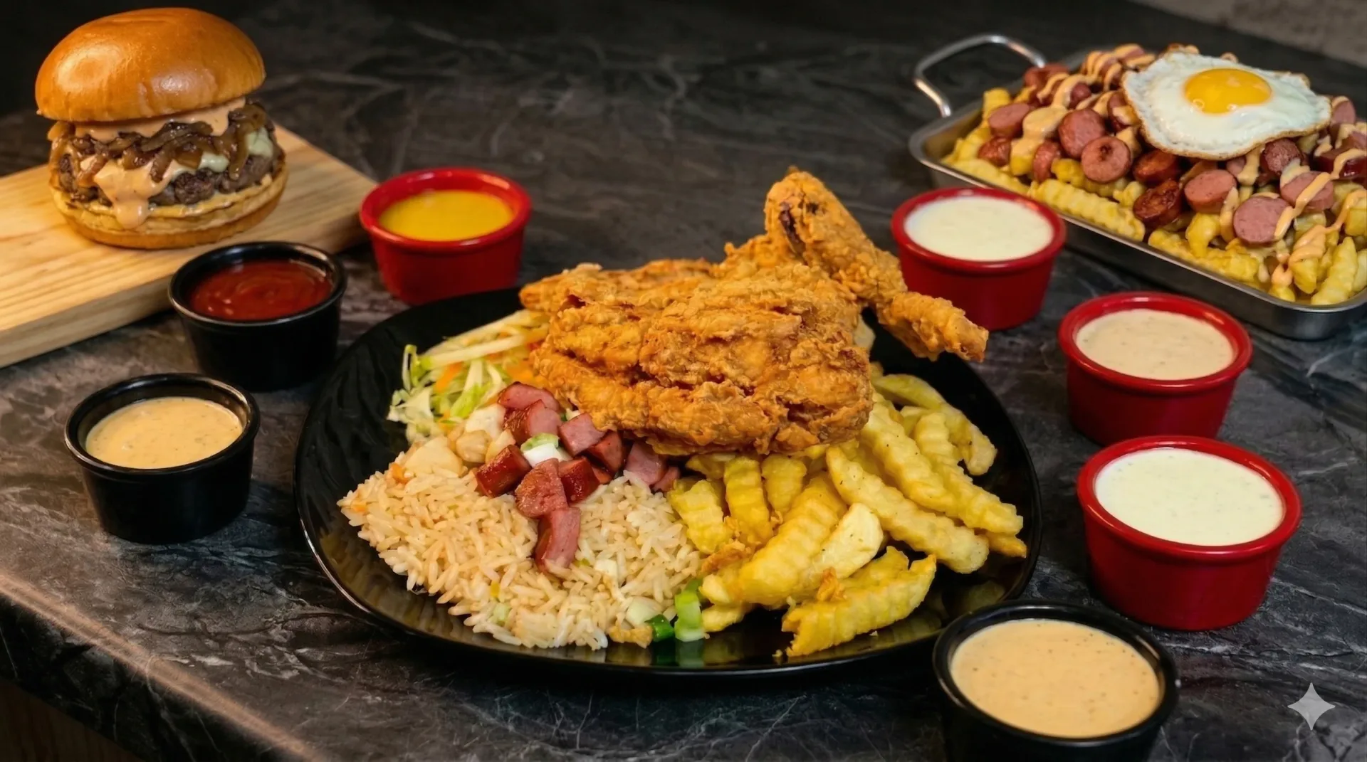 Hamburguesas artesanales en UCHPA Burgers