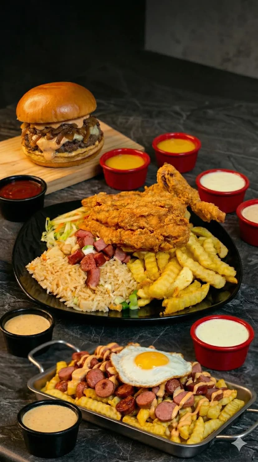 Hamburguesas artesanales en UCHPA Burgers